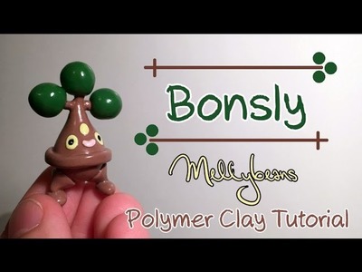 Pokémon: Bonsly | Polymer Clay Charm Tutorial