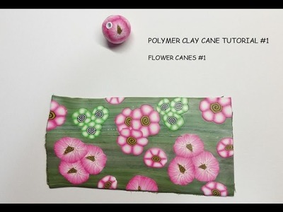 Polymer Clay Flower Cane Tutorial