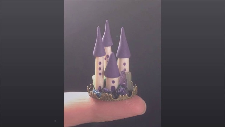 Polymer Clay Tiny Fairy Kingdom Time Lapse
