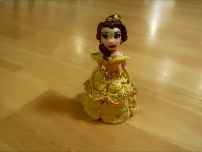 Princess Belle - polymer clay figurine -TUTORIAL