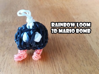 Rainbow Loom 3D Bomb (From Mario) Tutorial