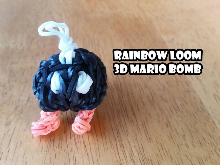 Rainbow Loom 3D Bomb (From Mario) Tutorial