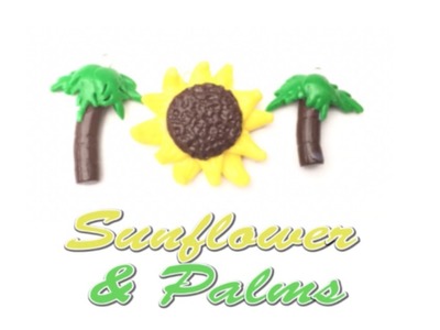Sunflower & Palms | Polymer Clay Tutorial