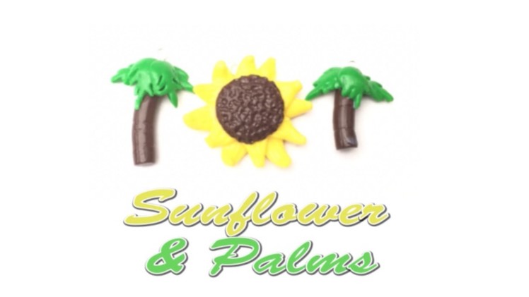 Sunflower & Palms | Polymer Clay Tutorial