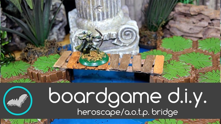 Boardgame DIY #2- Heroscape.Arena of The Planeswalkers Bridge