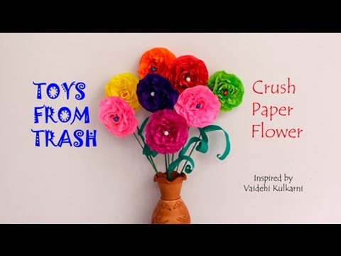Crush Paper Flowers | English