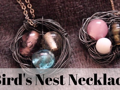 DIY | Bird's Nest Necklace