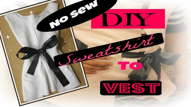 Diy Fashion. Upcycling Clothing -Easy No Sew.