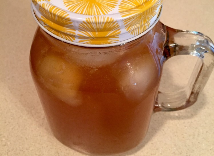 DIY Mango Black Tea Lemonade