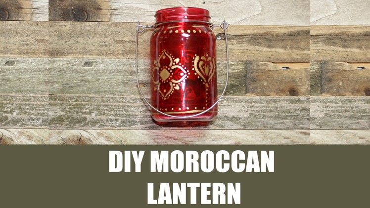 Diy Moroccan Lantern Kit