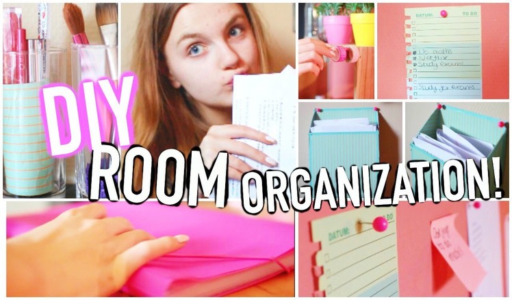 DIY Room Organization + Storage Ideas 2016!