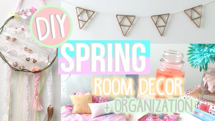DIY Spring Room Decor+Organization-Tumblr & Urban Outfitters inspired! | Sophsensation