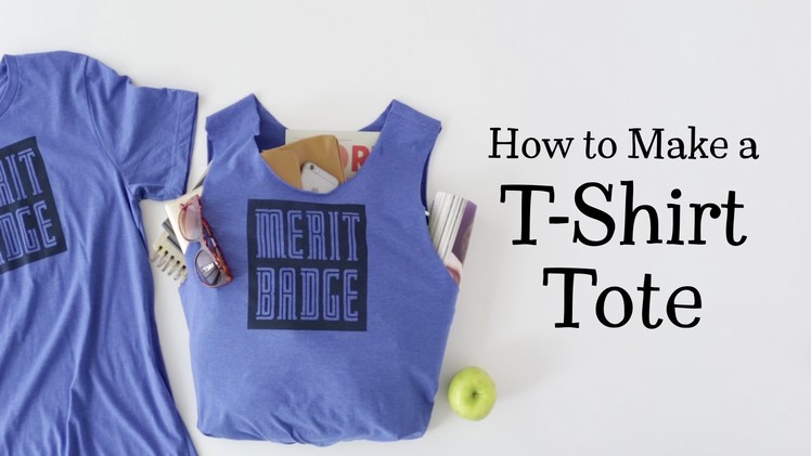 DIY T-Shirt Tote Bag—Hallmark Ideas