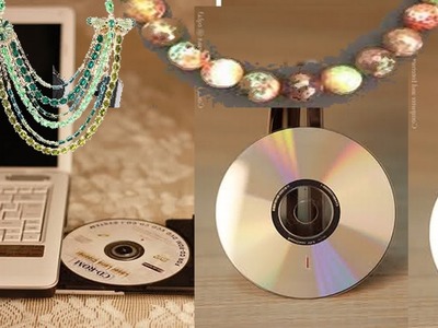 DIY Wall Art Using Old CD's and recycled crafts ideas