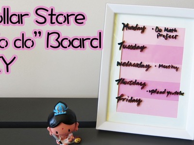 Dollar Store "to-do" Board DIY | Sunny DIY