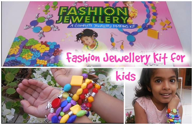 Fashion Jewelery Making Kit for kids - DIY jewellery for children