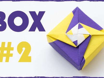 Origami Box Tutorial. Paper Box. #2
