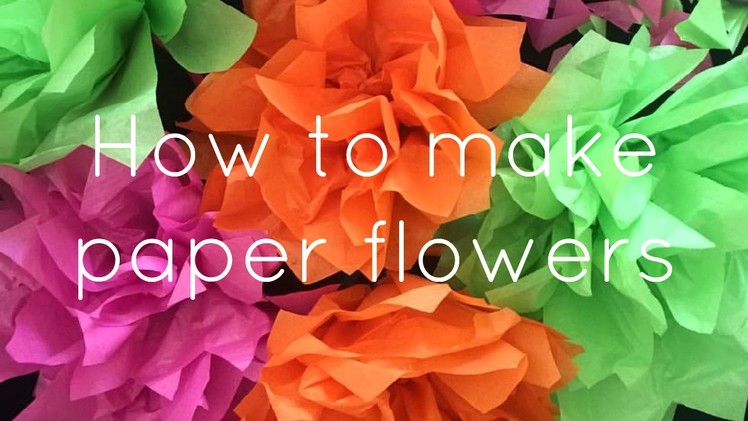 Paper Flores