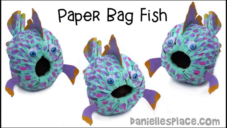 Paper Lunch Bag Fish