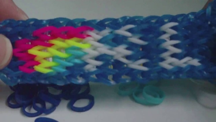 Alpha Loom Templates: "Rainbow Loom Logo" Picture