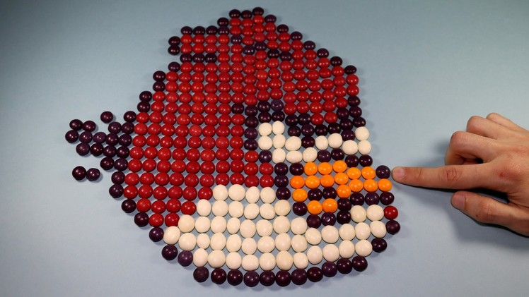 Angry Birds Red Made of Candies How To DIY Video for Kids