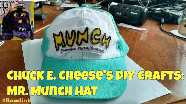 Chuck E. Cheese's DIY Craft: Mr. Munch Hat