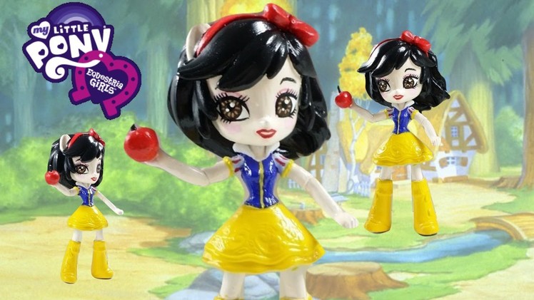 Custom Snow White Doll MLP Rainbow Dash Mini | Start With Toys