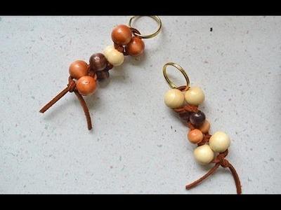 DIY Boho Beaded Keychain