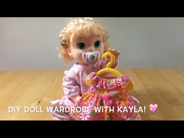 DIY Doll Wardrobe With Kayla