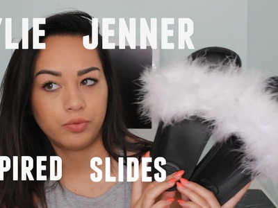 DIY Feather Slides + HOW I STYLE