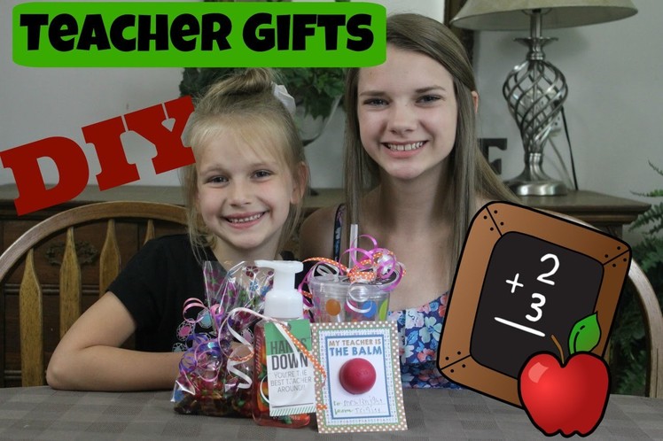 DIY Teacher Gifts | Easy Gift Ideas