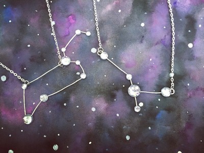 DIY Zodiac Constellation Necklace