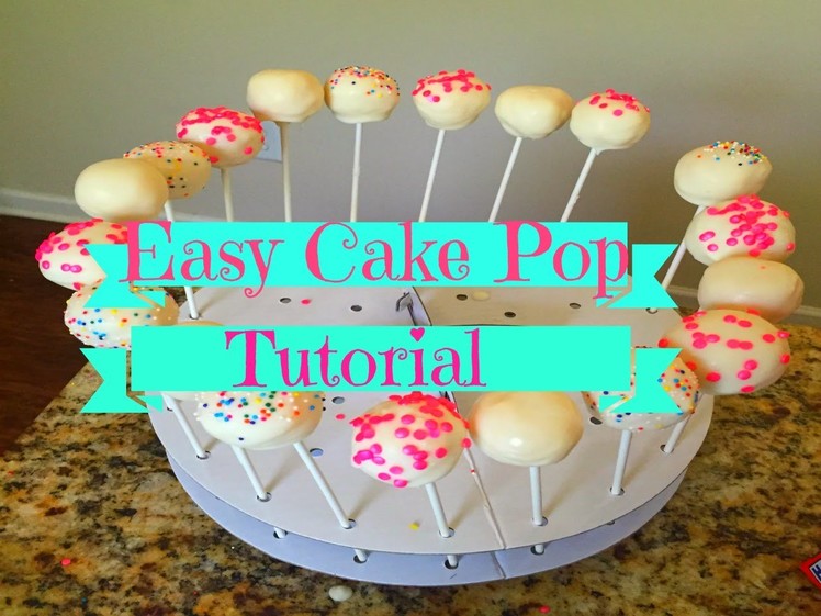 Easy Cake Pop Tutorial