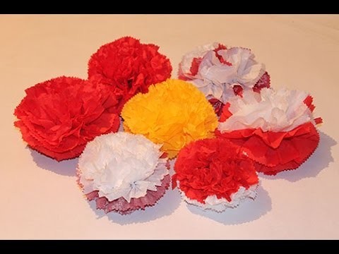 How to Make a Flower from Napkin