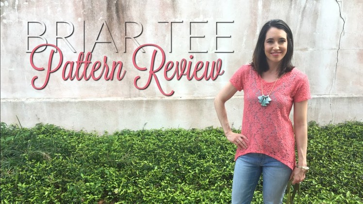 Megan Nielsen Briar Sweater and T-shirt Sewing Pattern Review!