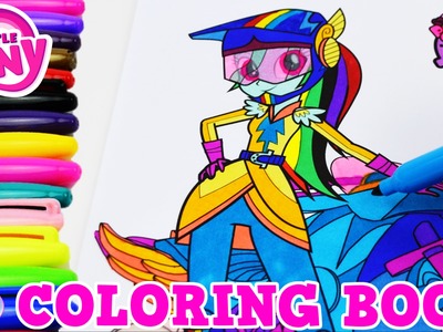 My Little Pony Coloring Book MLP EG Rainbow Dash Episode Surprise Egg and Toy Collector SETC