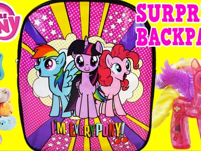 My Little Pony Surprise Backpack Rainbow Dash MLP Toys Episode Surprise Egg and Toy Collector SETC