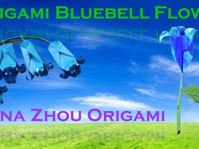 Origami Bluebell Flower