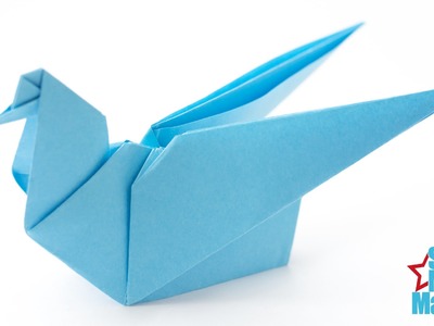 Origami Dove tutorial. Easy origami for beginners or kids