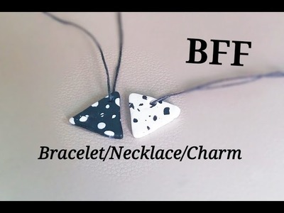 PolymerClay BFF Friendship Bracelet.Necklace |Tutorial,Easy