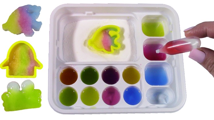Popin Cookin Gummi Land DIY Rainbow Candy! Japanese Candy Making Kit! Bubblepop FUN