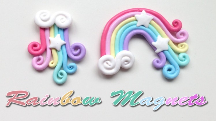 Rainbow Magnets | Polymer Clay Tutorial