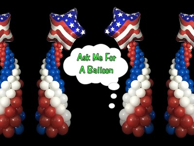 Star Balloon Columns - Balloon Decoration Tutorial