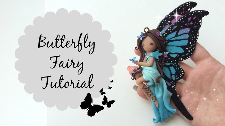 TUTORIAL: Polymer Clay Butterfly Fairy ♡ Doll Chibi