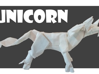 Unicorn Origami Tutorial (Satoshi Kamiya)