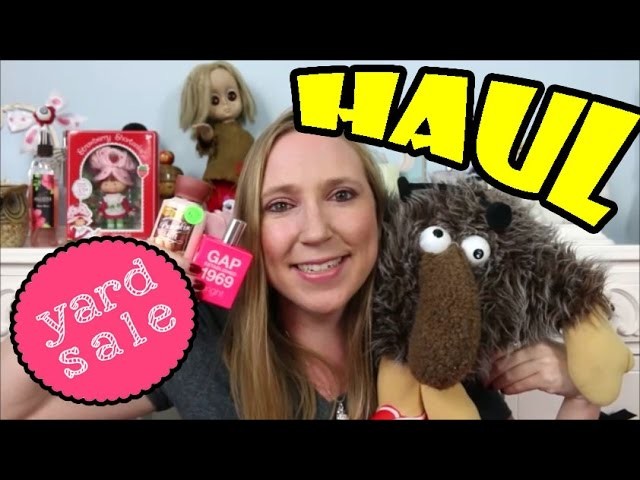 Yard Sale HAUL Vintage Toys, Beauty Products, Candles + Rainbow Brite, OPI, B&BW