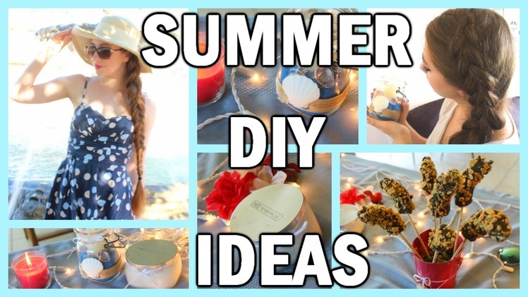 3 Summer DIYs You Need To Try! DIY Room Decor, Treats, & Body Scrub!