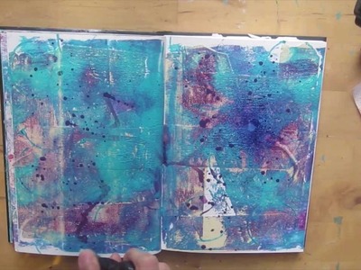 Art Journal - Layering Technique