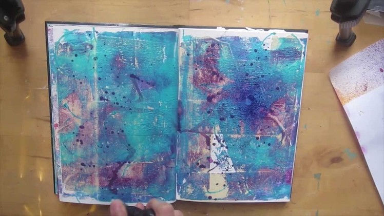 Art Journal - Layering Technique