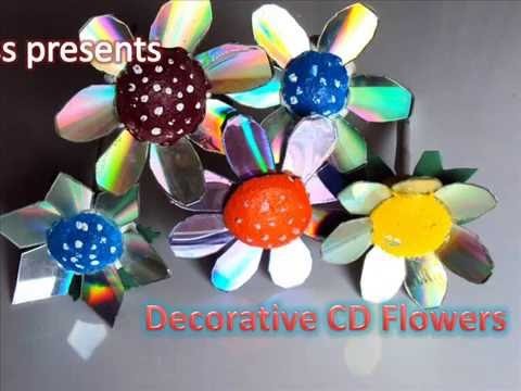 Best Out of The Waste Idea for Home Decoration using Recycled CD'S